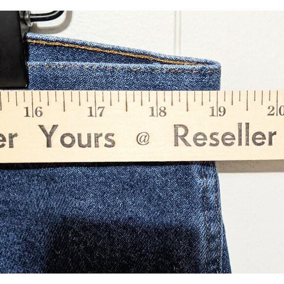 Vintage Rustler Jeans Mens 38x32 Blue Relaxed Straight American Dark Wash Denim - Picture 5 of 8